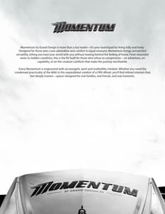 2026 Lance Momentum Brochure page 2