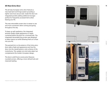 2026 Leisure Travel Vans Product Updates Brochure page 3