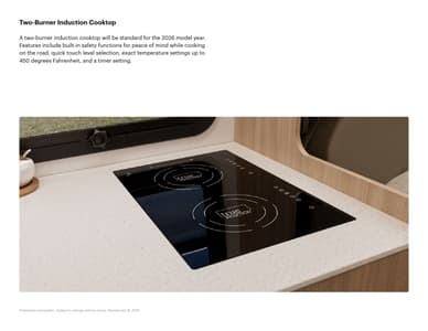 2026 Leisure Travel Vans Product Updates Brochure page 4