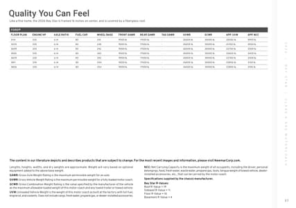 2026 Newmar Bay Star Brochure page 27