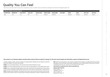 2026 Newmar Canyon Star Brochure page 33