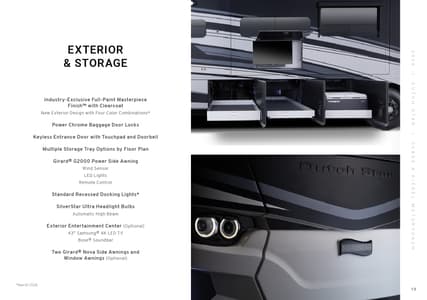 2026 Newmar Dutch Star Brochure page 19