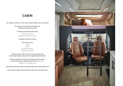 2026 Newmar Freedom Aire Brochure page 9