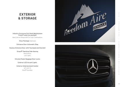 2026 Newmar Freedom Aire Brochure page 17