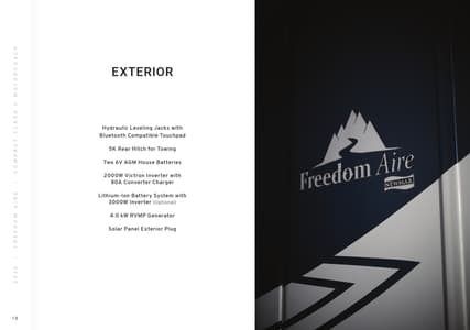2026 Newmar Freedom Aire Brochure page 18