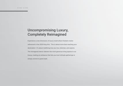 2026 Newmar King Aire Brochure page 2