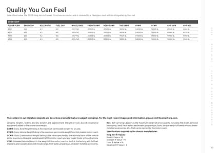 2026 Newmar King Aire Brochure page 33