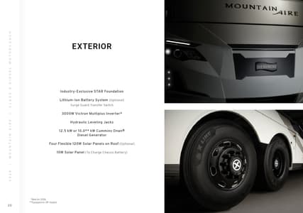2026 Newmar Mountain Aire Brochure page 20