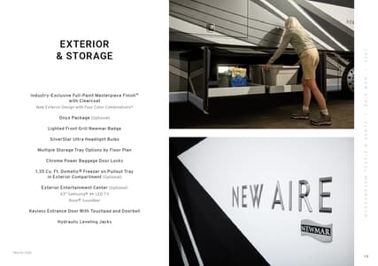 2026 Newmar New Aire Brochure page 19