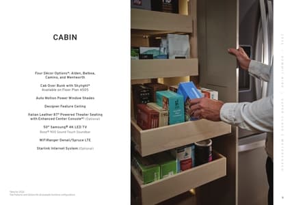 2026 Newmar Summit Aire Brochure page 9