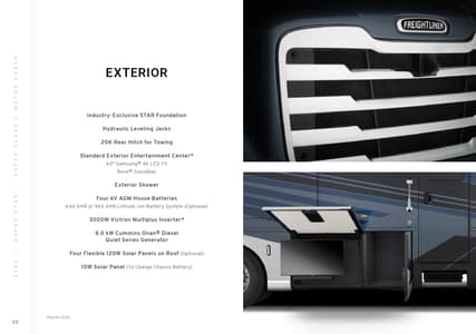 2026 Newmar Super Star Brochure page 20