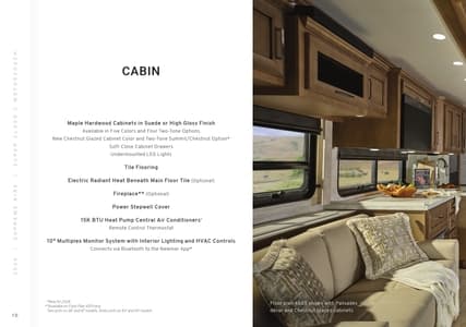 2026 Newmar Supreme Aire Brochure page 10