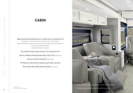 2026 Newmar Ventana Brochure page 10