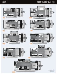 2026 Open Range RV Colt Travel Trailers Brochure page 3
