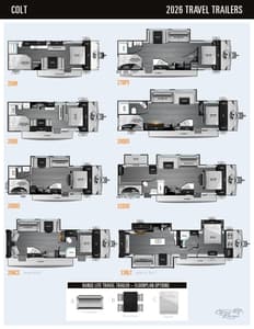 2026 Open Range RV Colt Travel Trailers Brochure page 4