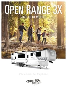 2026 Open Range RV Open Range 3X Fifth Wheels Brochure page 1