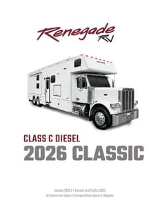 2026 Renegade RV Classic Brochure page 1