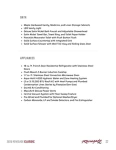 2026 Renegade RV Classic Brochure page 32