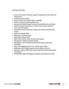 2026 Renegade RV Classic Brochure page 34