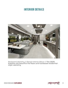 2026 Renegade RV Explorer Brochure page 6