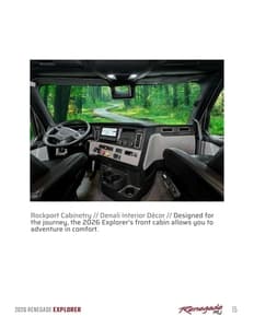 2026 Renegade RV Explorer Brochure page 15