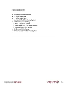 2026 Renegade RV Explorer Brochure page 24