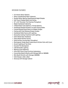 2026 Renegade RV Explorer Brochure page 25