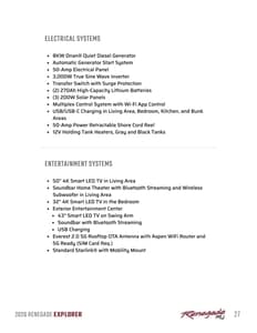 2026 Renegade RV Explorer Brochure page 27