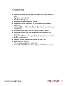 2026 Renegade RV Explorer Brochure page 28