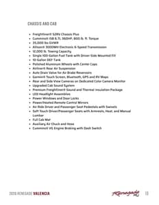 2026 Renegade RV Valencia Brochure page 19