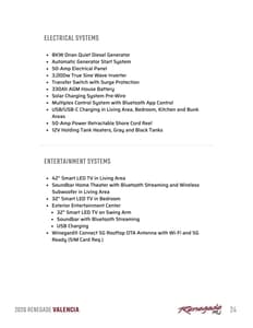 2026 Renegade RV Valencia Brochure page 24