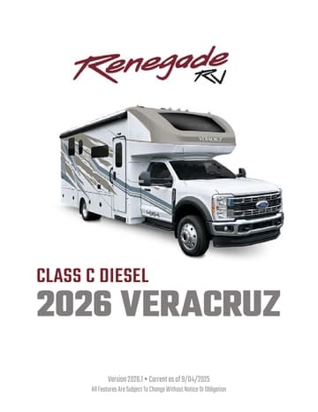 2026 Renegade RV Veracruz Brochure