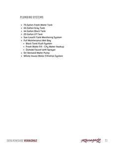 2026 Renegade RV Veracruz Brochure page 21