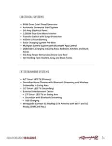 2026 Renegade RV Veracruz Brochure page 24