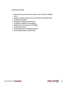 2026 Renegade RV Veracruz Brochure page 25