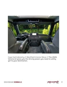 2026 Renegade RV Verona LE Brochure page 12