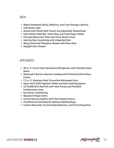 2026 Renegade RV Verona LE Brochure page 24