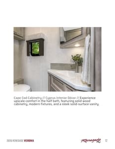 2026 Renegade RV Verona Brochure page 12