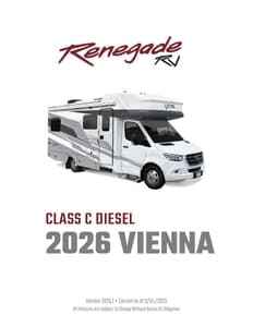 2026 Renegade RV Vienna Brochure page 1
