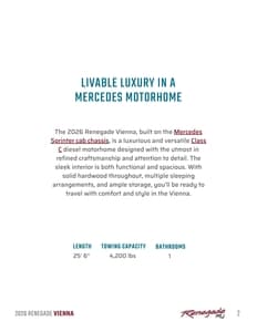2026 Renegade RV Vienna Brochure page 2