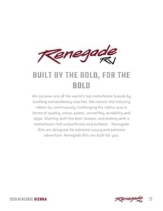 2026 Renegade RV Vienna Brochure page 21