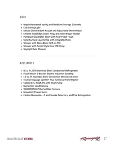 2026 Renegade RV Vienna Brochure page 27